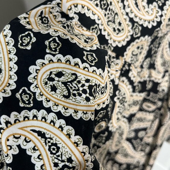 CJLA- Black Paisley Maxi Dress - Picture 2 of 2